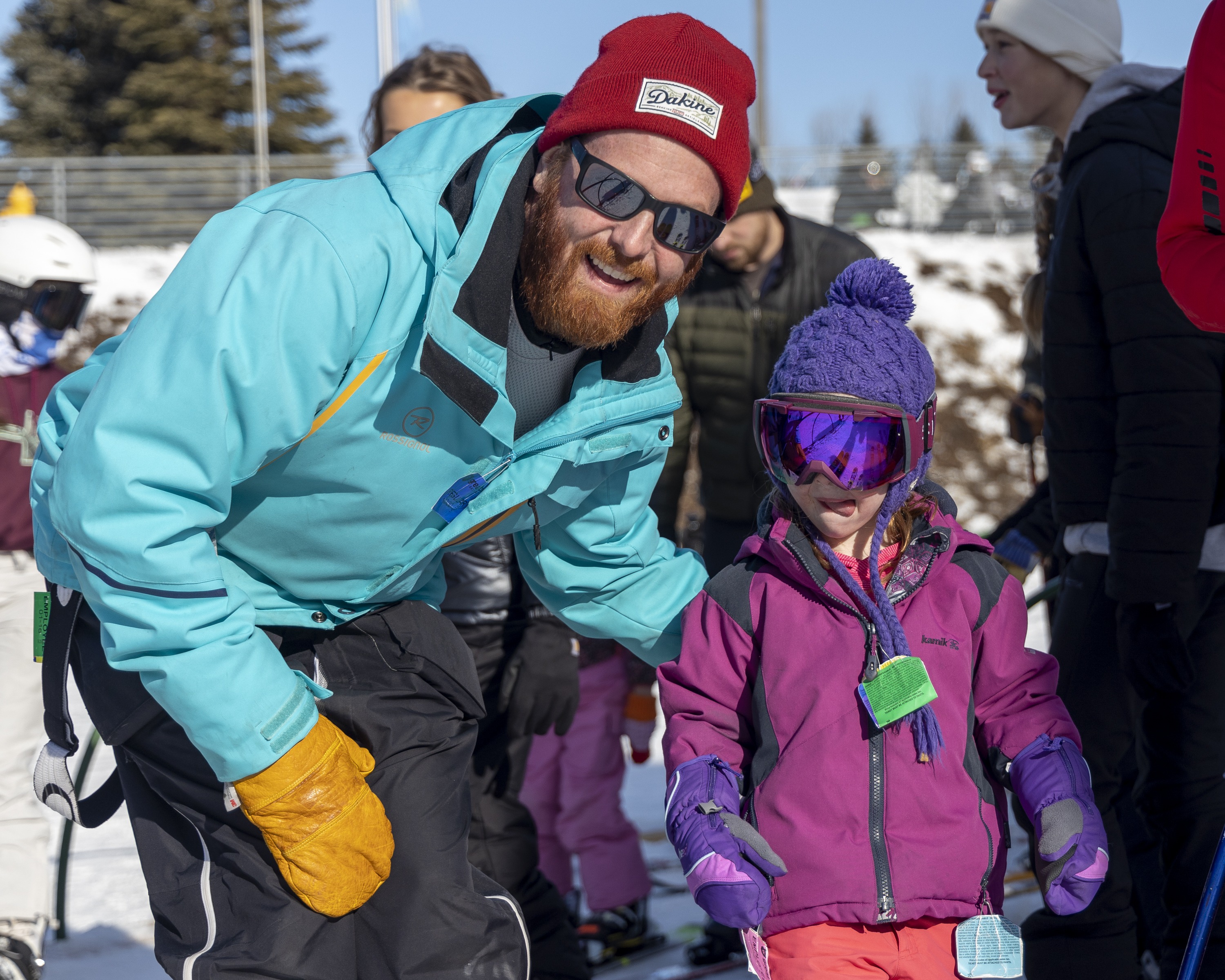 Skiers enjoying the slopes at Great Bear Ski Valley